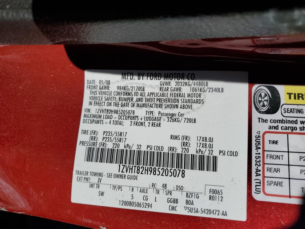 2008 Ford Mustang - Image 13