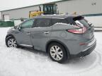 2017 Nissan Murano S للبيع في Leroy، NY - Front End