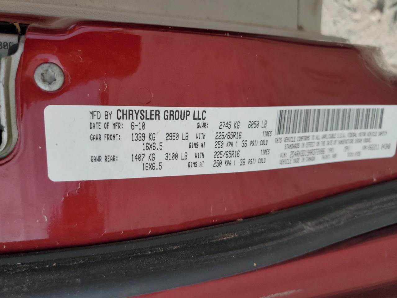 2010 Dodge Caravan - Image 15