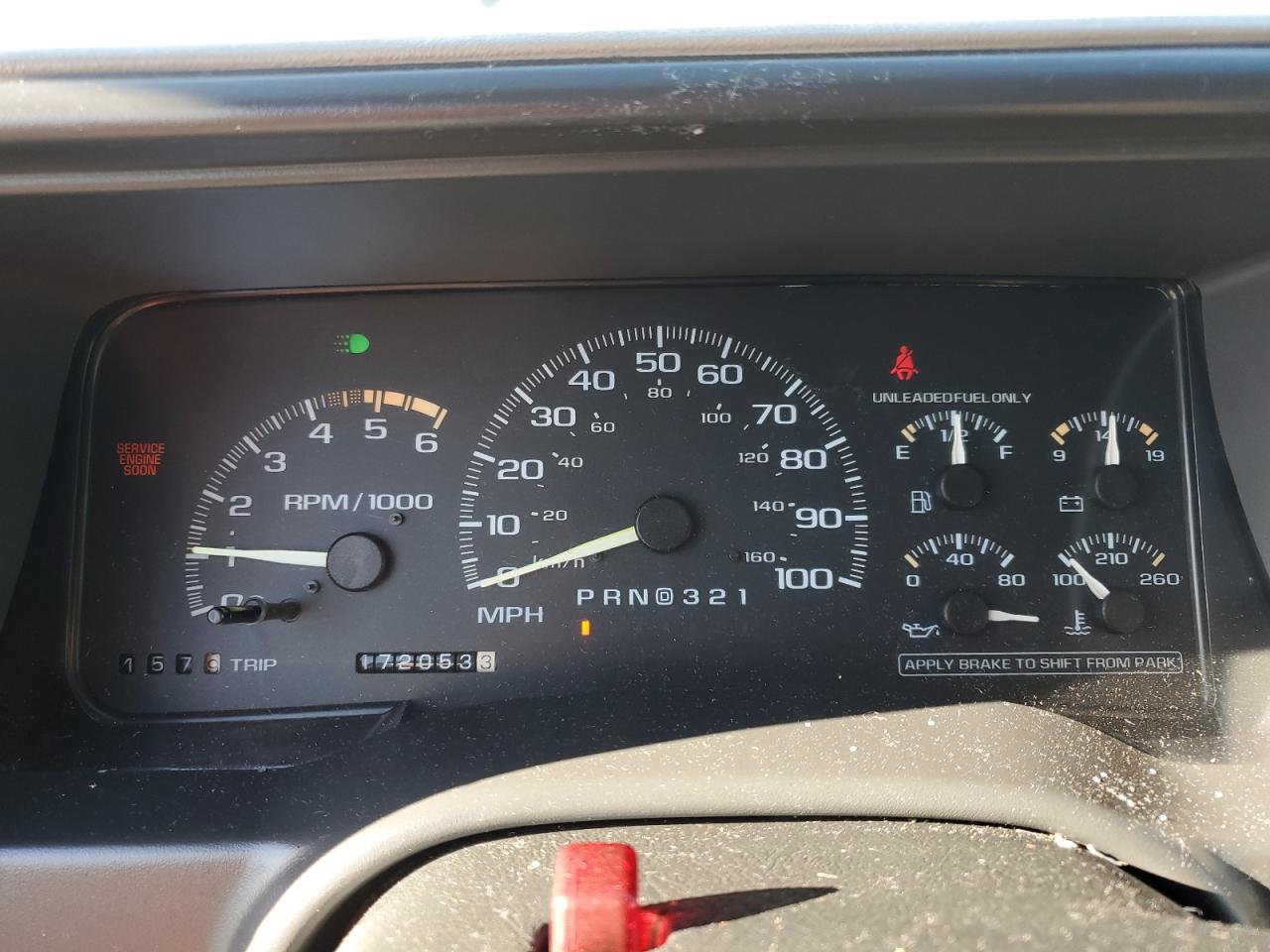 1996 Chevrolet Suburban K2500 VIN: 3GNGK26JXTG107228 Lot: 44741195