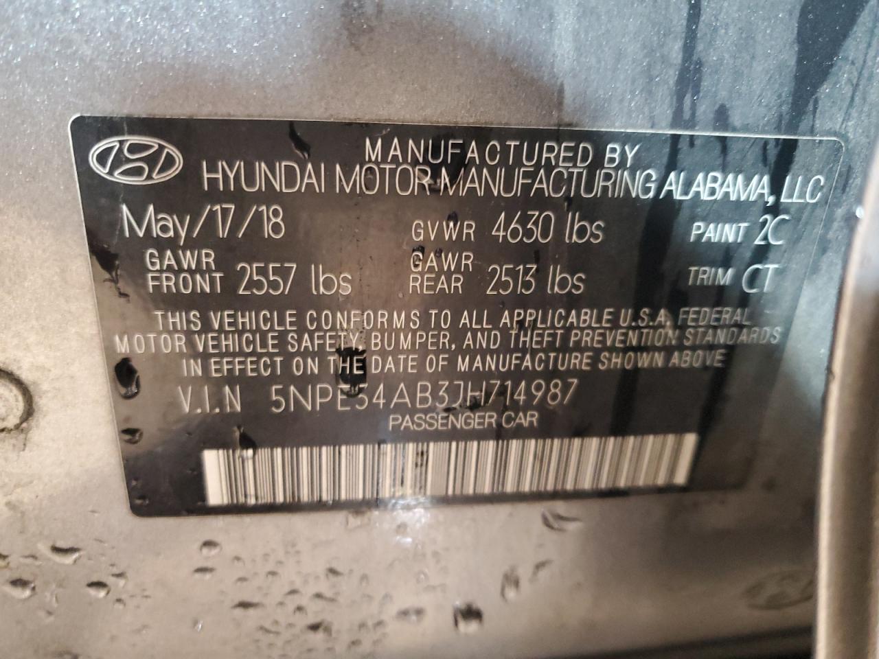 2018 Hyundai Sonata - Image 14