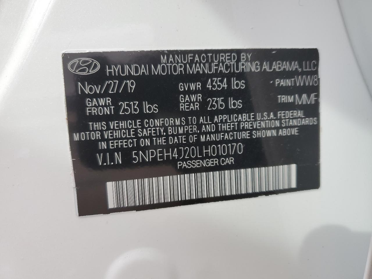2020 Hyundai Sonata - Image 12