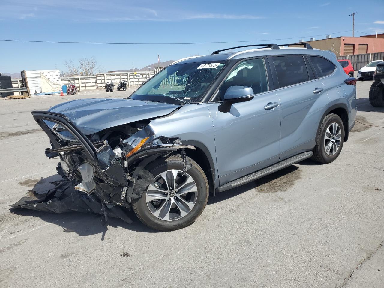 2024 Toyota Highlander Hybrid Xle de vânzare în Anthony, TX - Front End