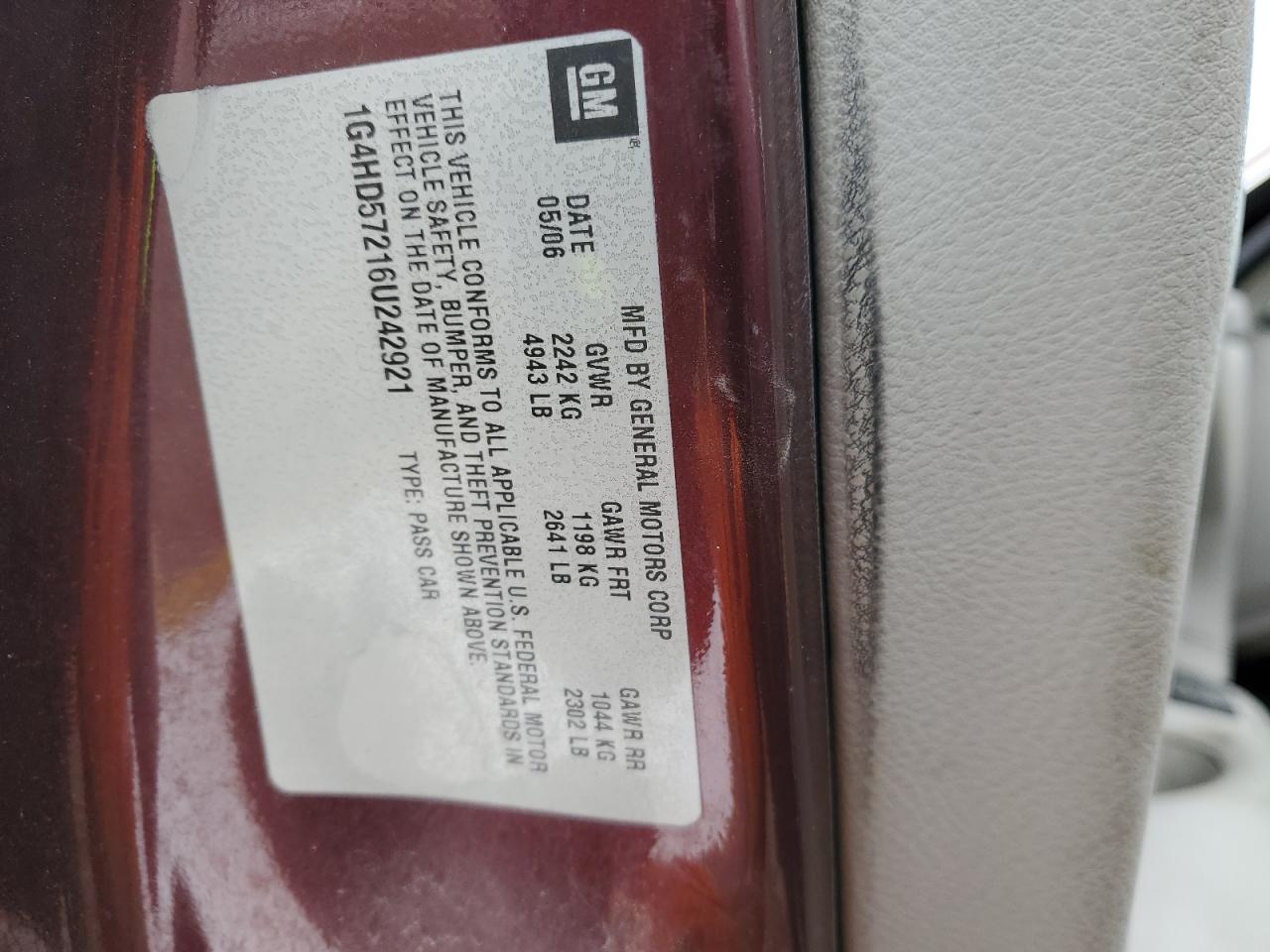 2006 Buick Lucerne - Image 12
