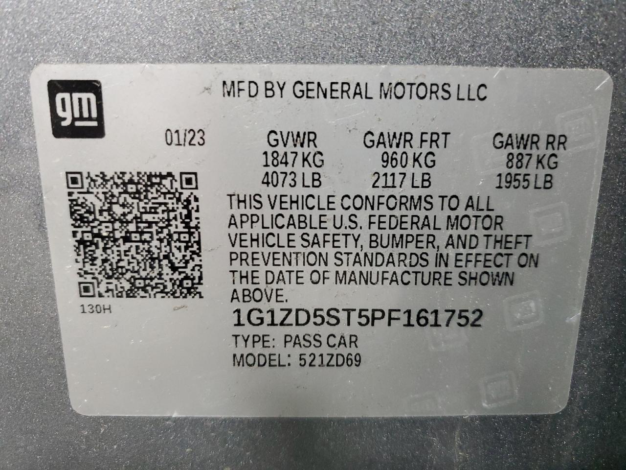 2023 Chevrolet Malibu - Image 13