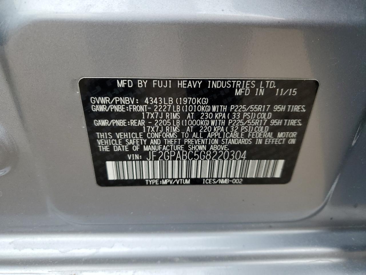 2016 Subaru XV - Image 12