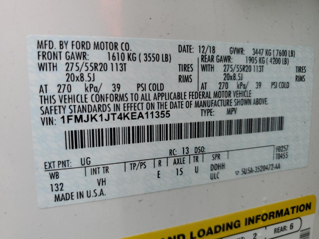 2019 Ford Expedition - Image 15