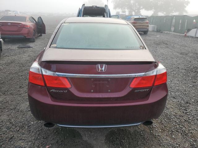 Седаны HONDA ACCORD 2013 Бордовый