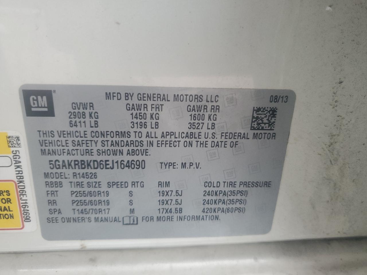 2014 Buick Enclave - Image 13