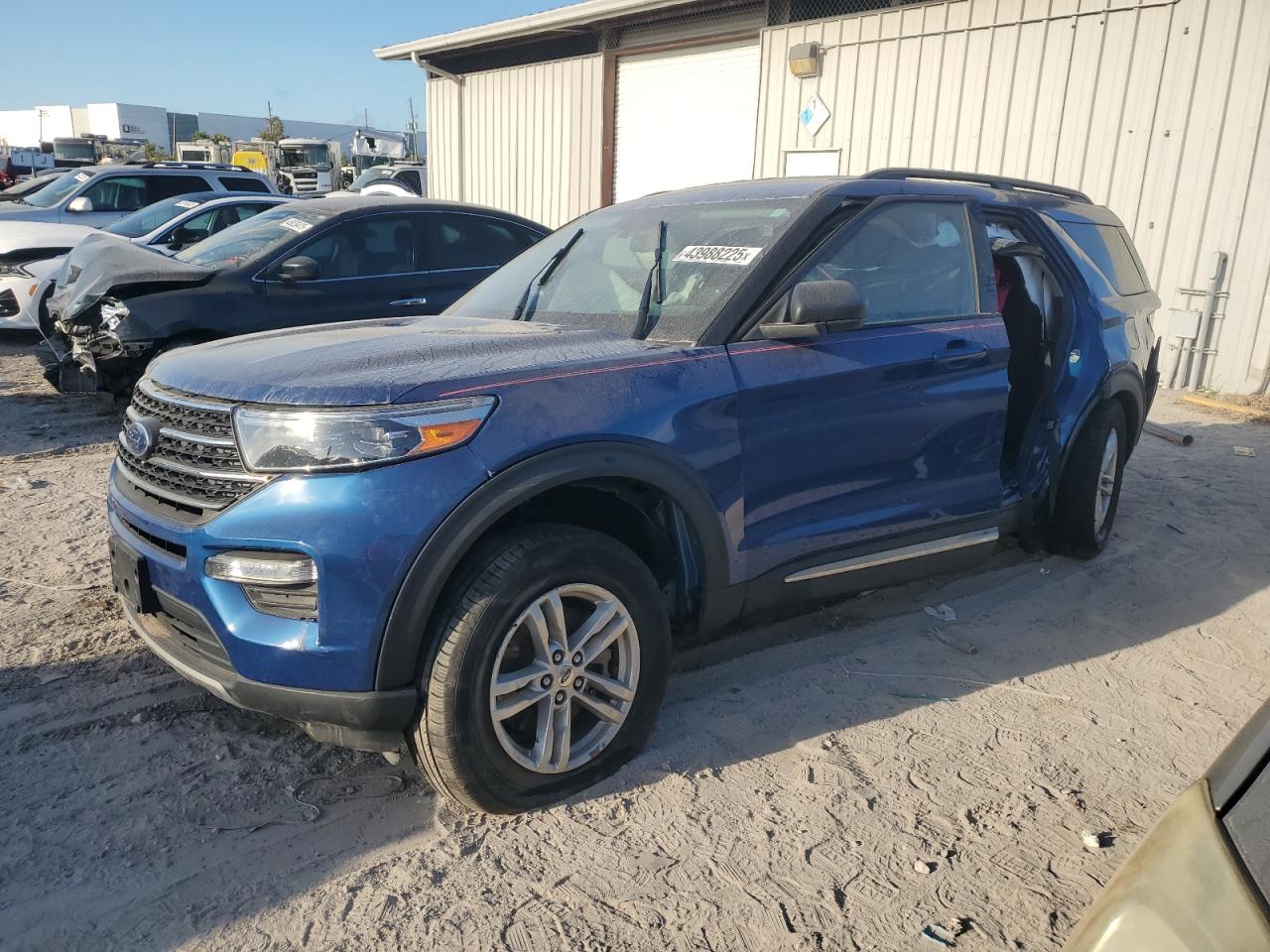 2022 Ford Explorer Xlt en Venta en Apopka, FL - Frame Damage