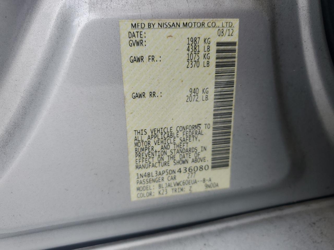 2013 Nissan Altima - Image 14