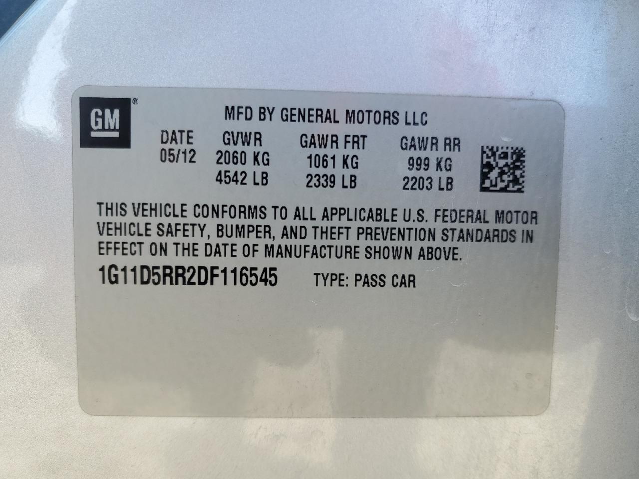 2013 Chevrolet Malibu - Image 15