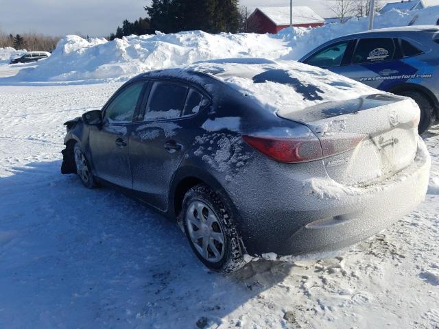 Sedans MAZDA 3 2016 Czarny