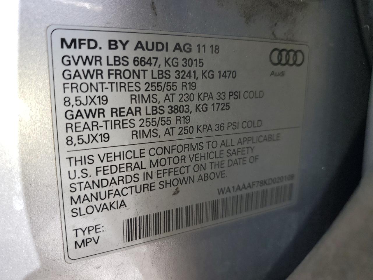 2019 Audi Q7 - Image 13
