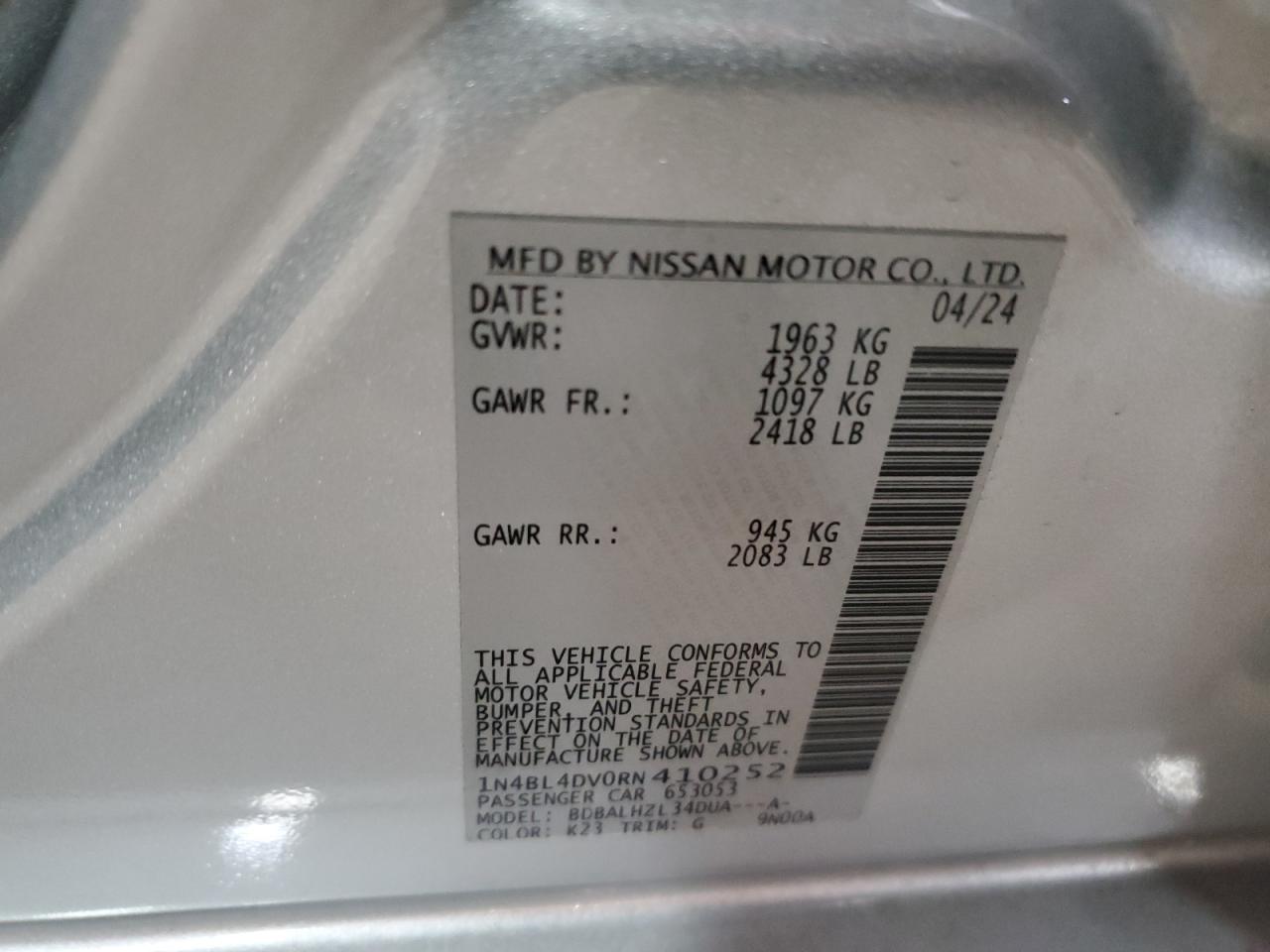 2024 Nissan Altima - Image 13