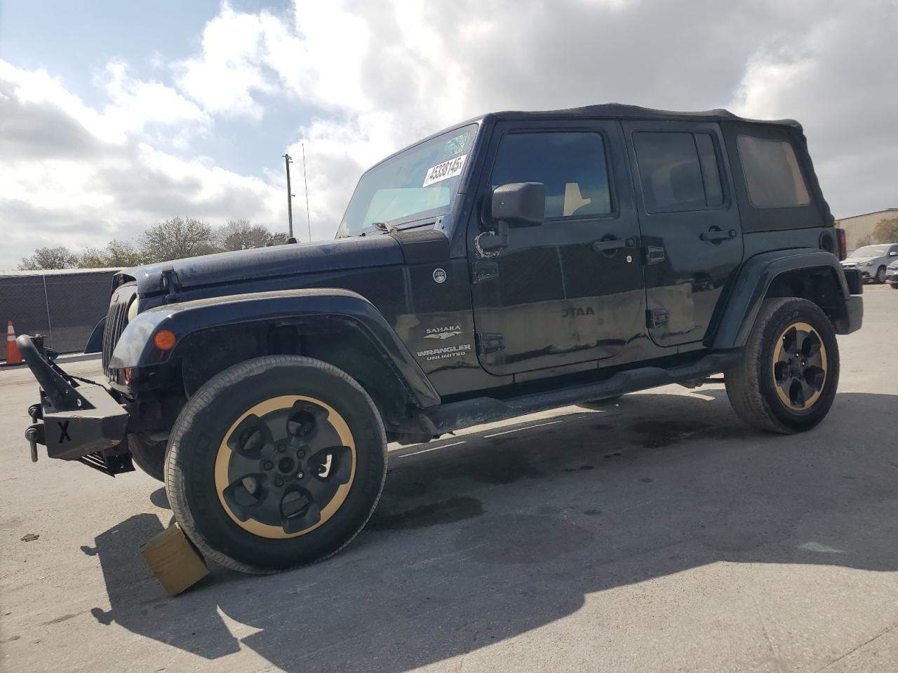 2009 Jeep Wrangler Unlimited Sahara de vânzare în Orlando, FL - Minor Dent/Scratches