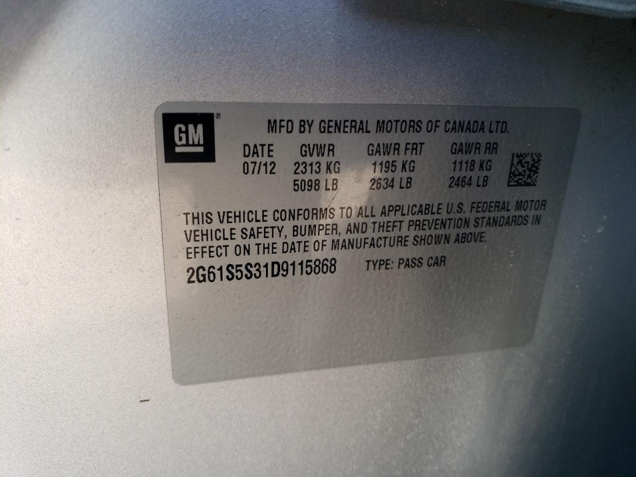 2013 Cadillac XTS - Image 12
