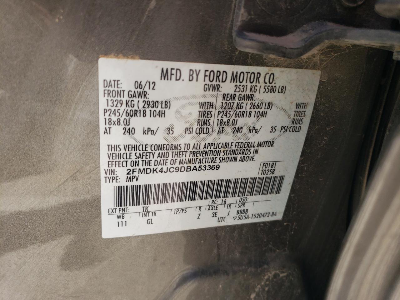 2013 Ford Edge - Image 15