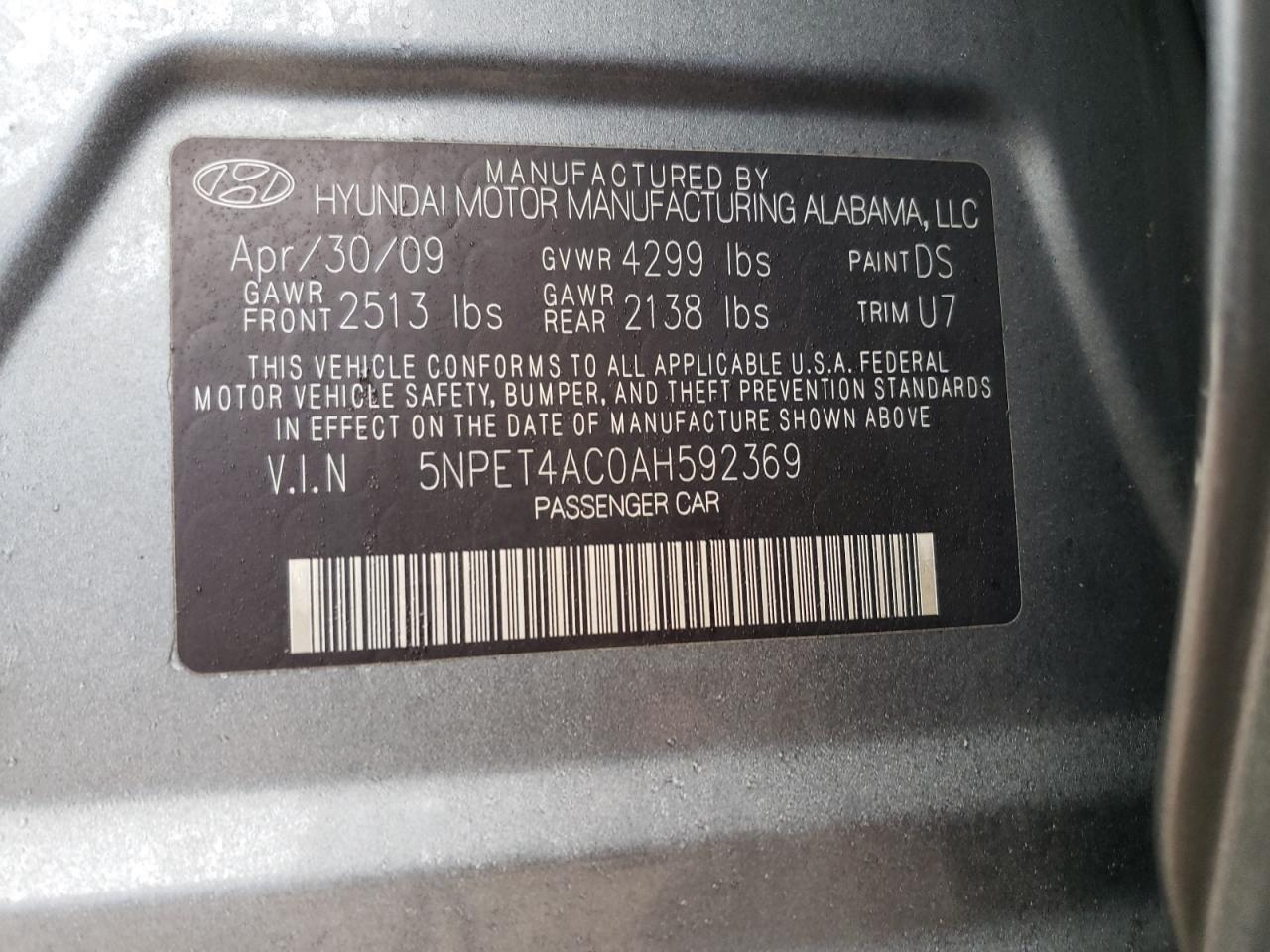 2010 Hyundai Sonata - Image 12