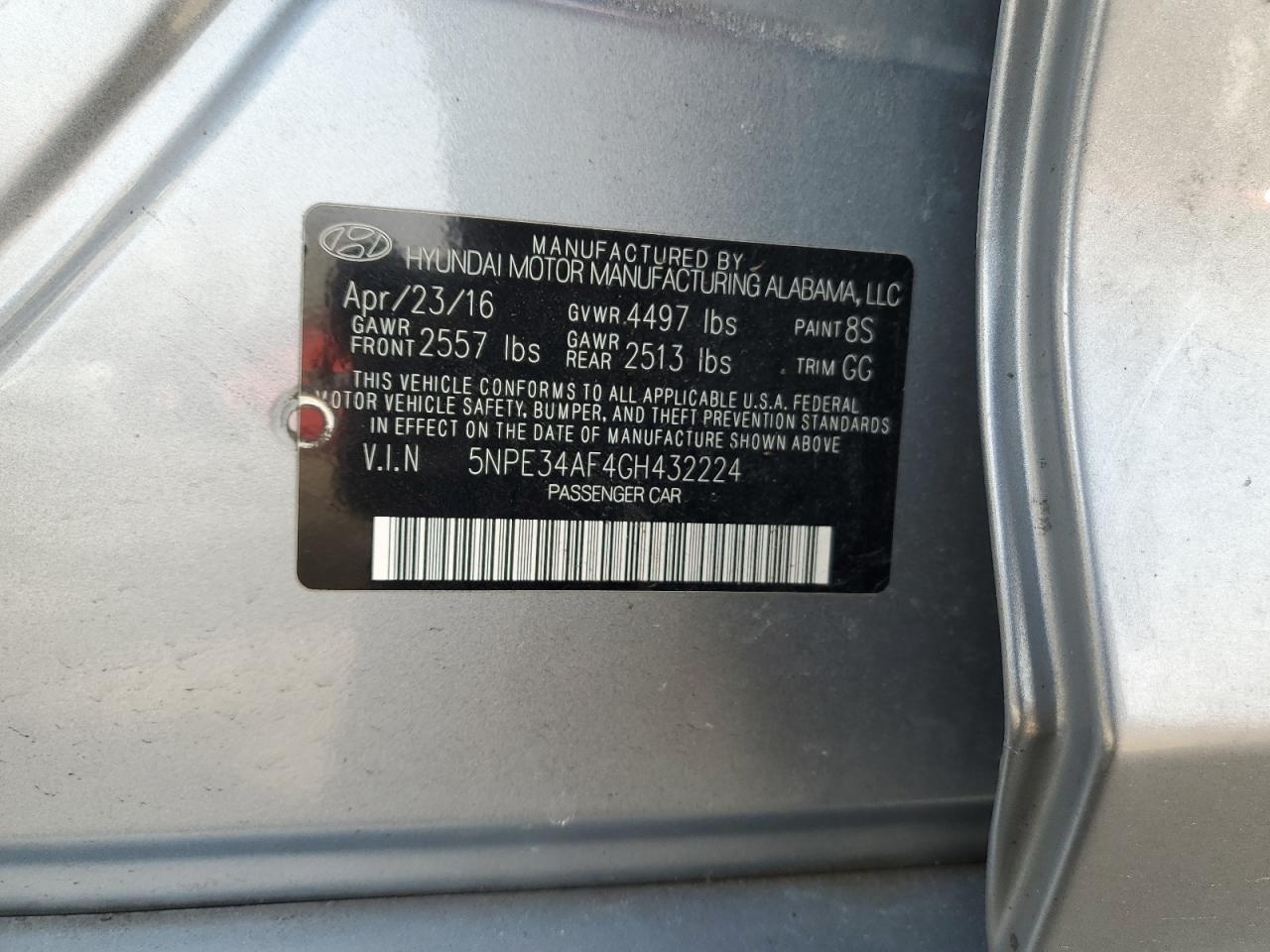 2016 Hyundai Sonata - Image 14