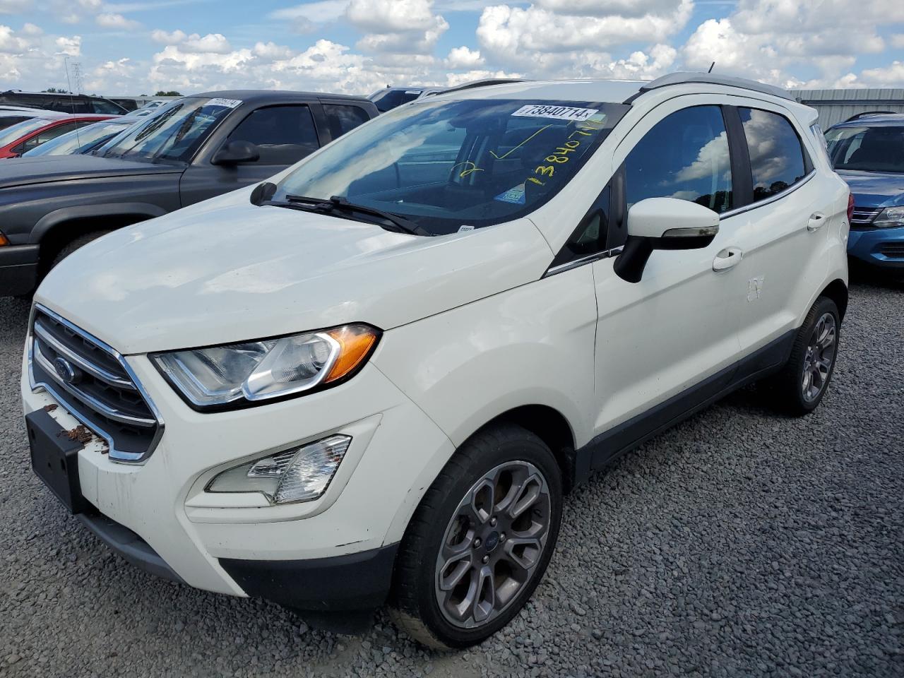 2020 Ford Ecosport Titanium zu verkaufen in West Palm Beach, FL - Water/Flood