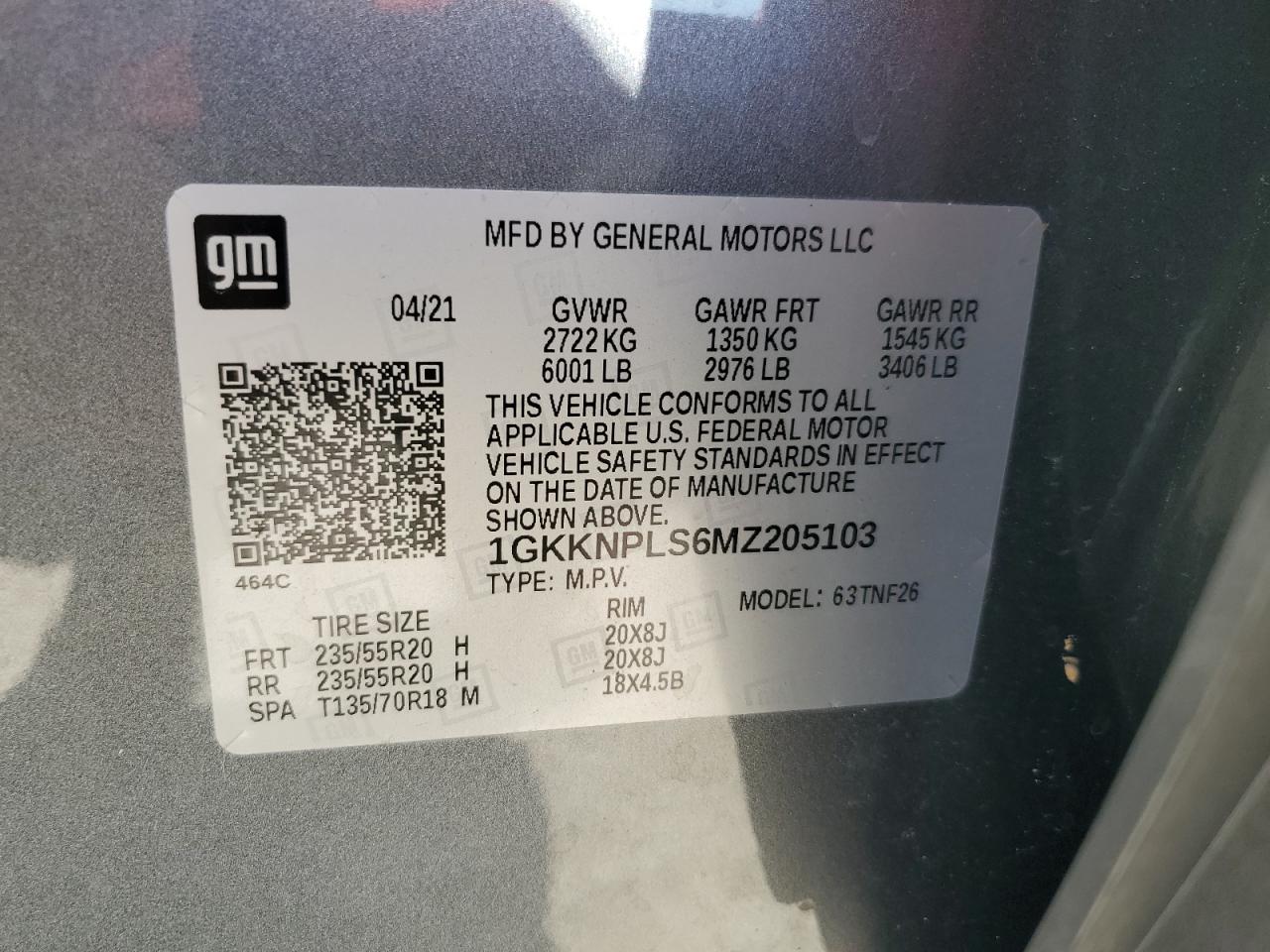 2021 GMC Acadia - Image 13