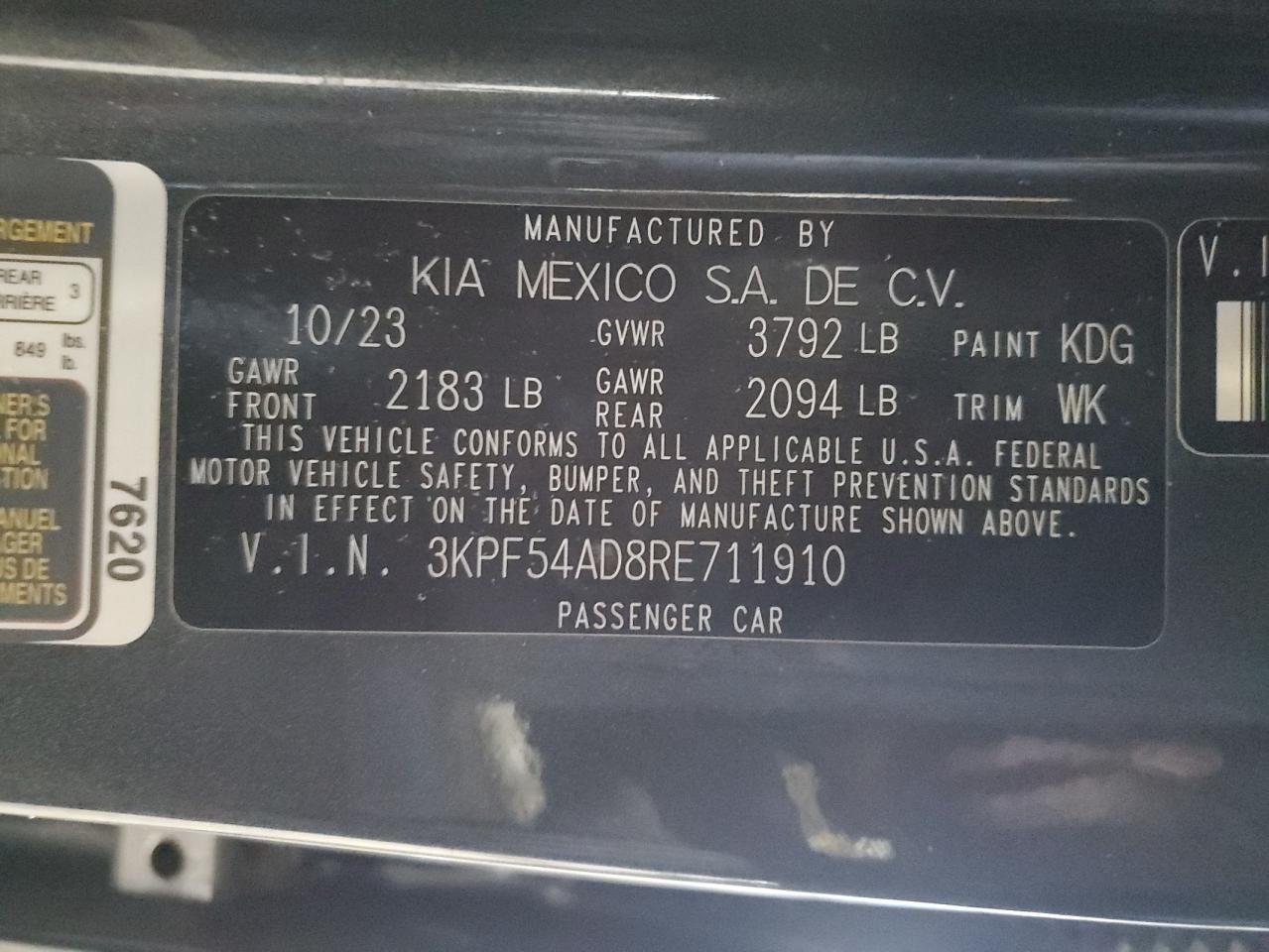 2024 Kia Forte - Image 12