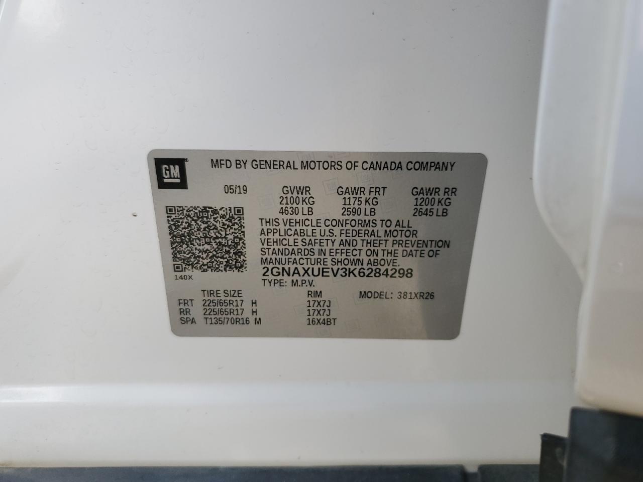 2019 Chevrolet Equinox - Image 15