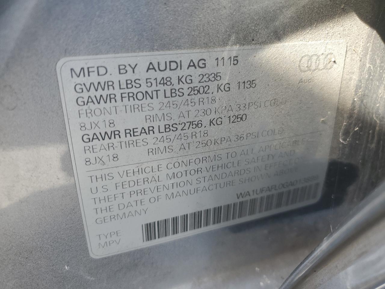 2016 Audi A4 - Image 14