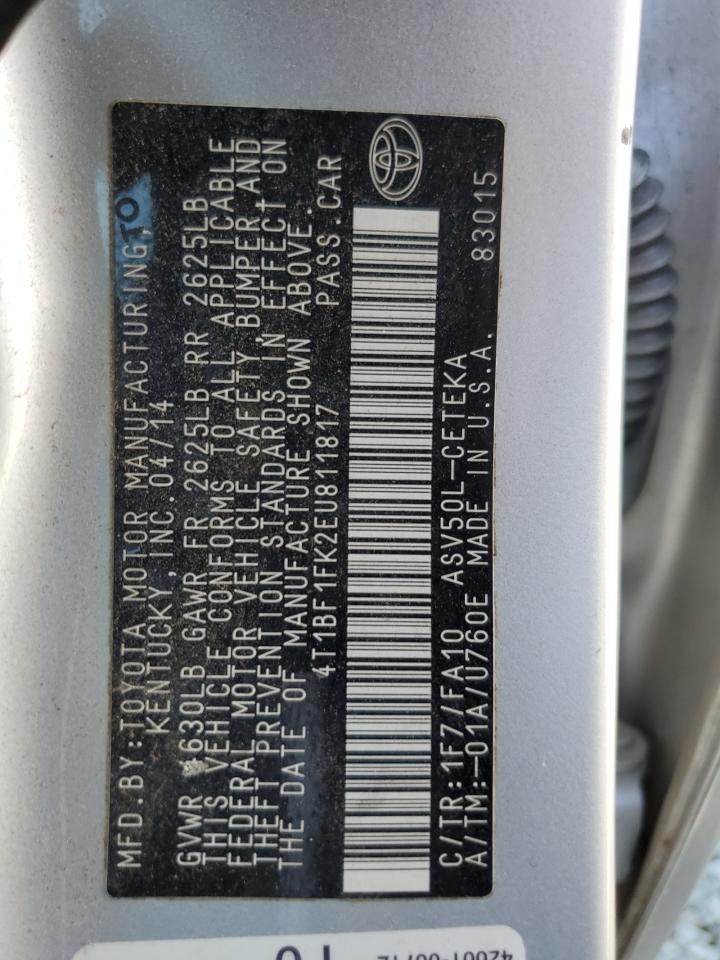 2014 Toyota Camry - Image 12