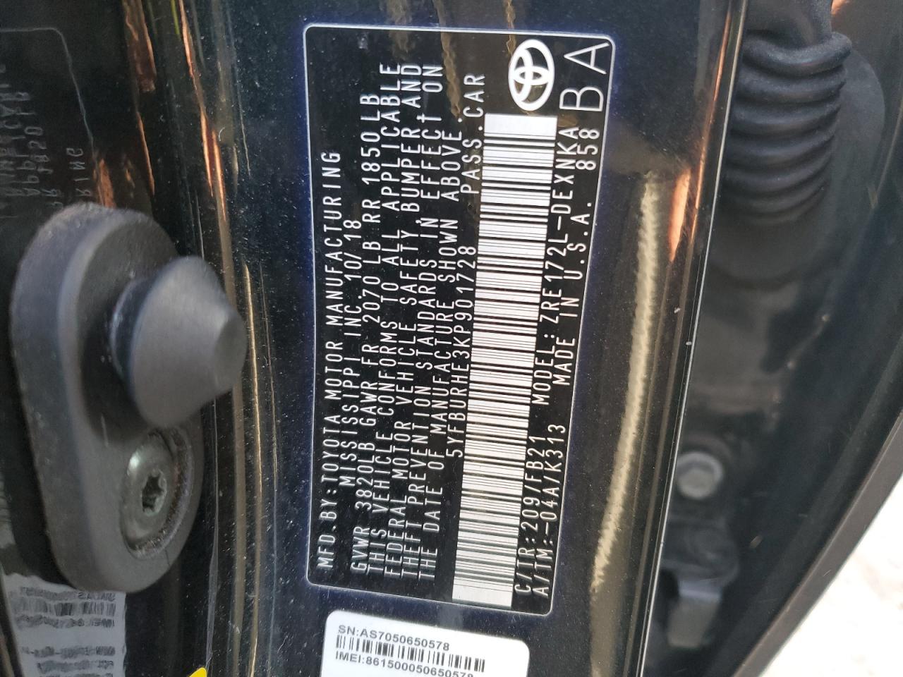 2019 Toyota Corolla - Image 12