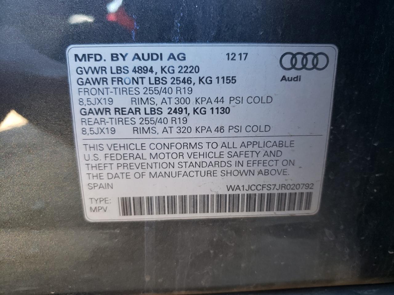 2018 Audi Q3 - Image 13