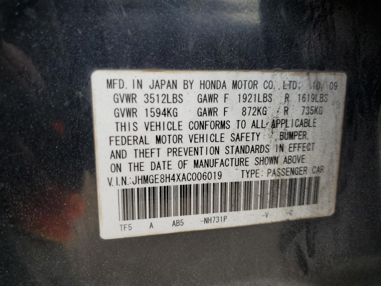 2010 Honda Fit - Image 13