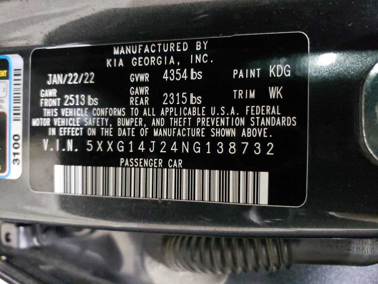 2022 Kia K5 - Image 12