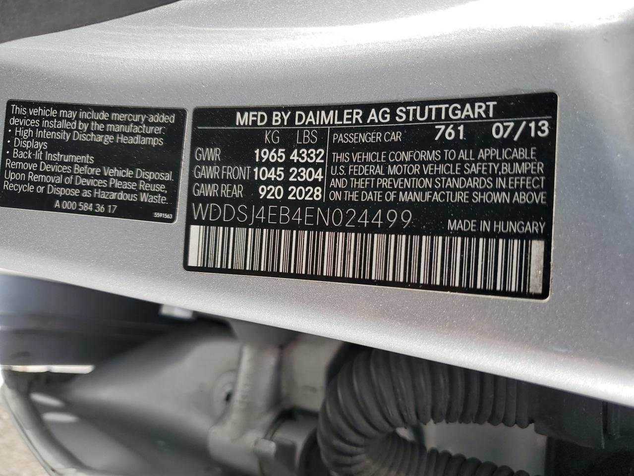 2014 Mercedes-Benz CLA-klasse - Image 12