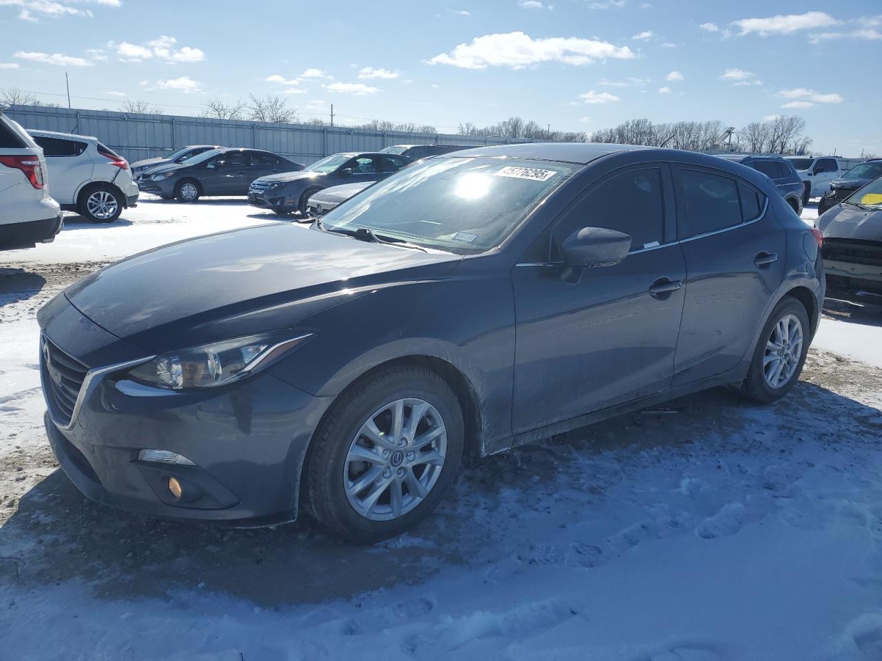 2015 Mazda 3 Touring na sprzedaż w Kansas City, KS - Rear End