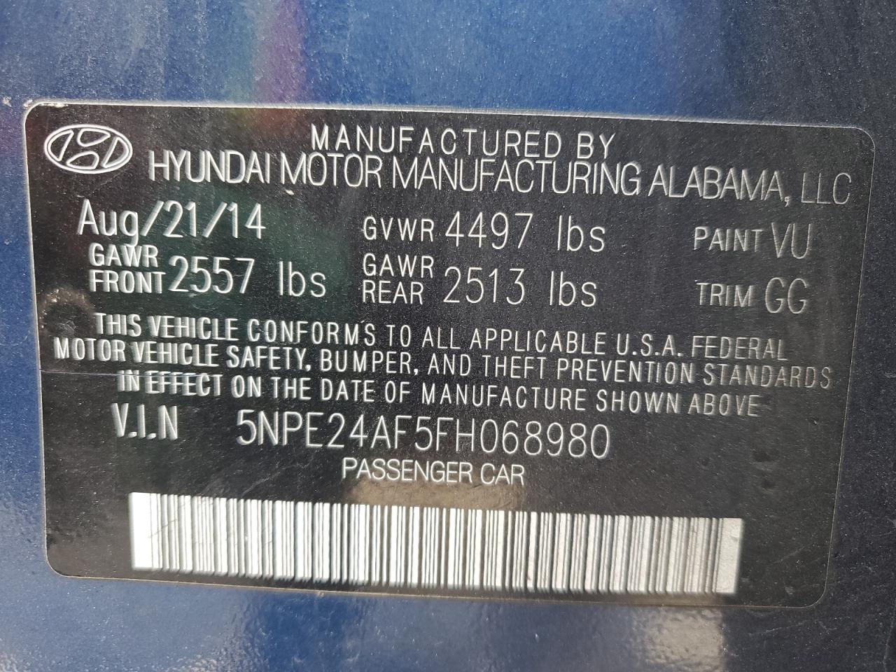 2015 Hyundai Sonata - Image 12