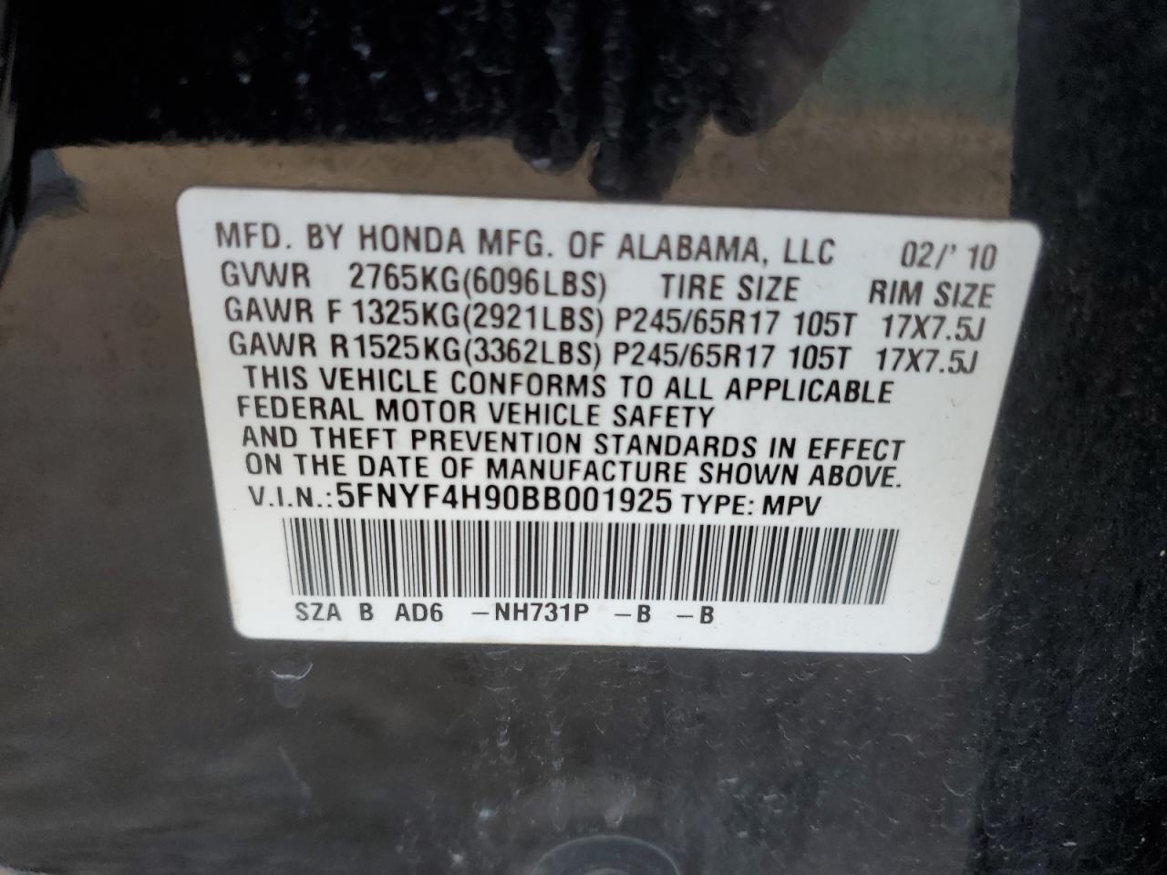 2011 Honda Pilot - Image 13