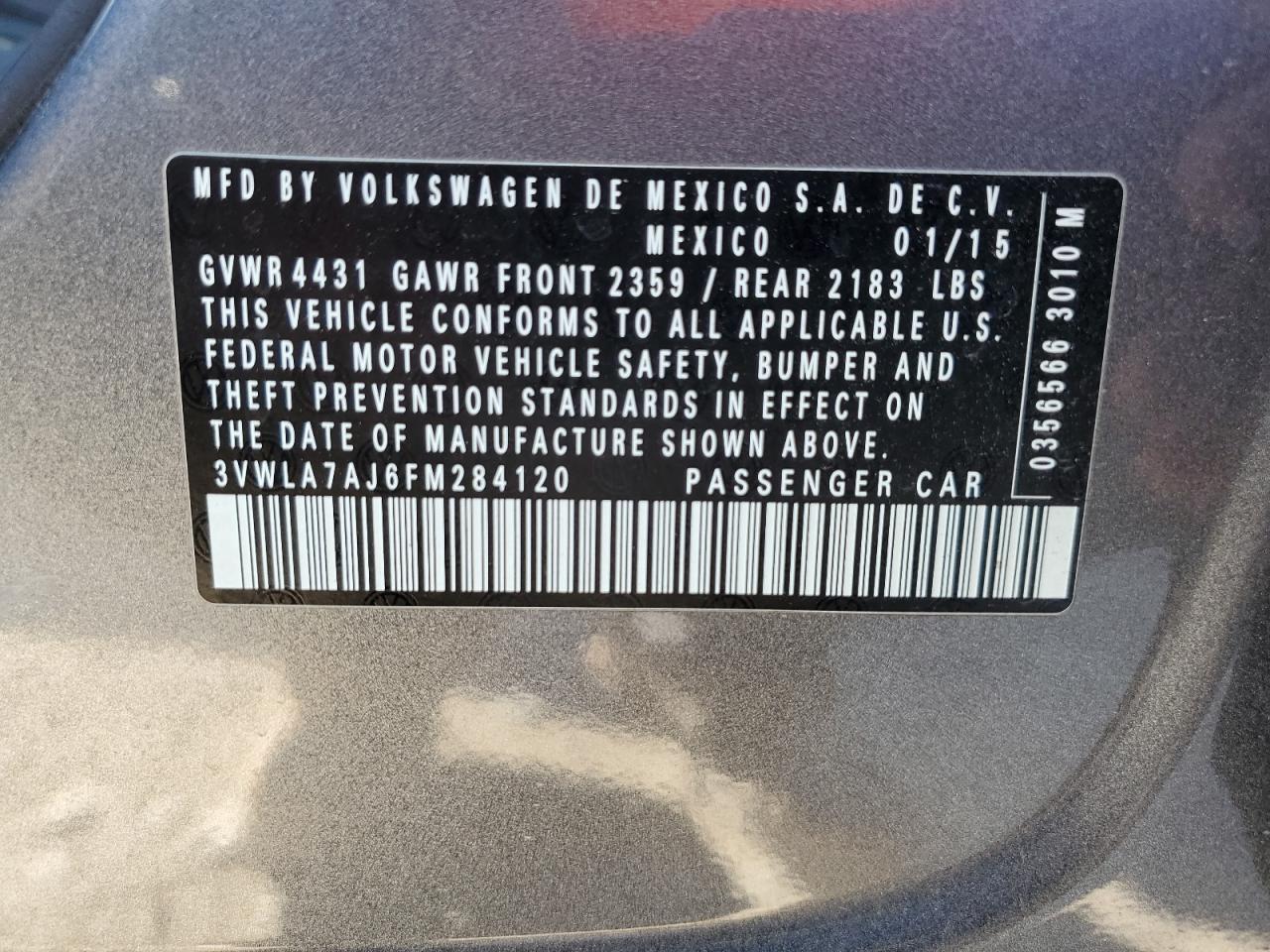 2015 Volkswagen Jetta - Image 12