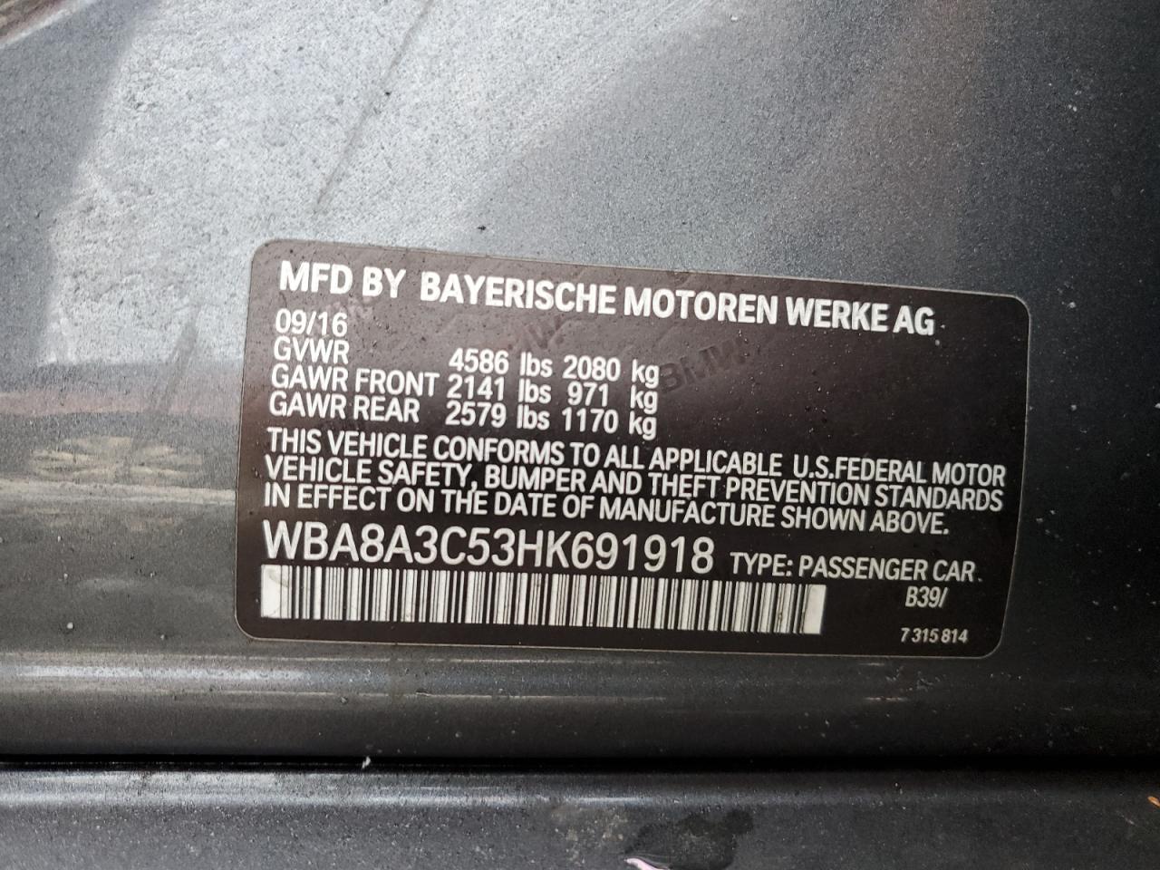 2017 BMW 3er - Image 12
