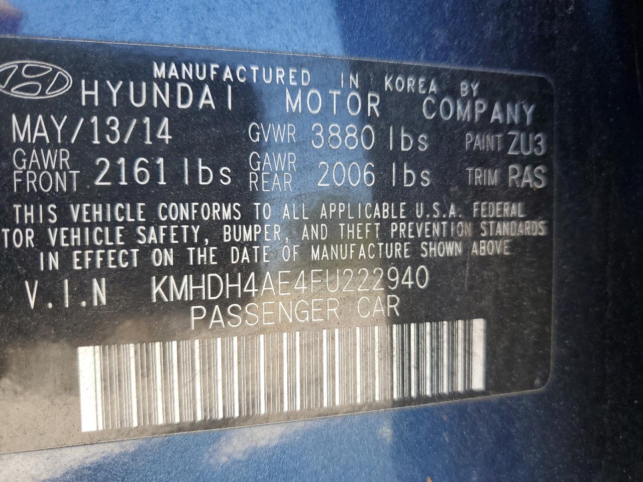 2015 Hyundai Elantra - Image 13