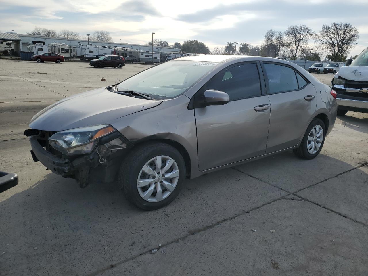 2015 Toyota Corolla L en Venta en Sacramento, CA - Front End