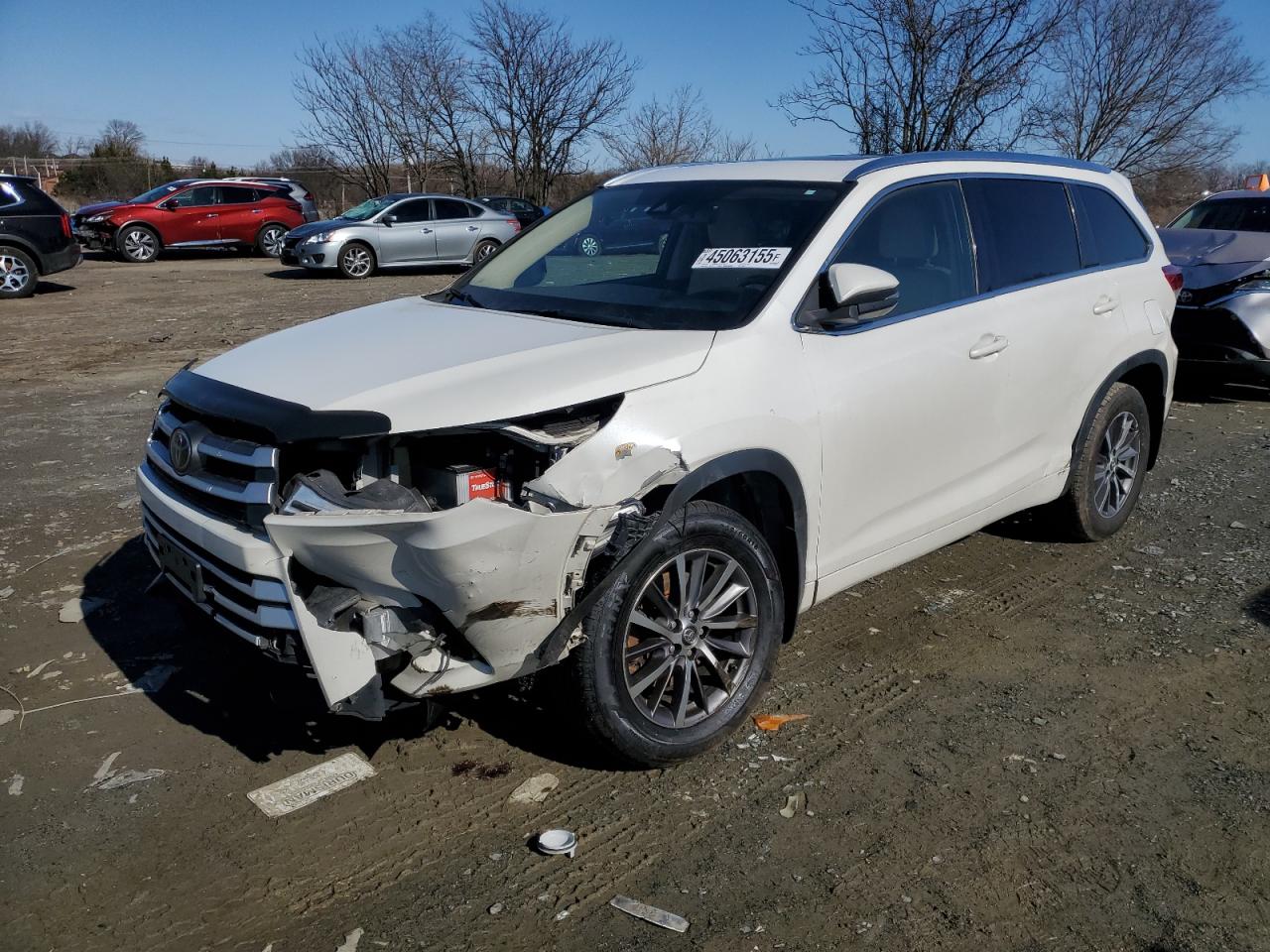 2017 Toyota Highlander Se de vânzare în Baltimore, MD - Front End