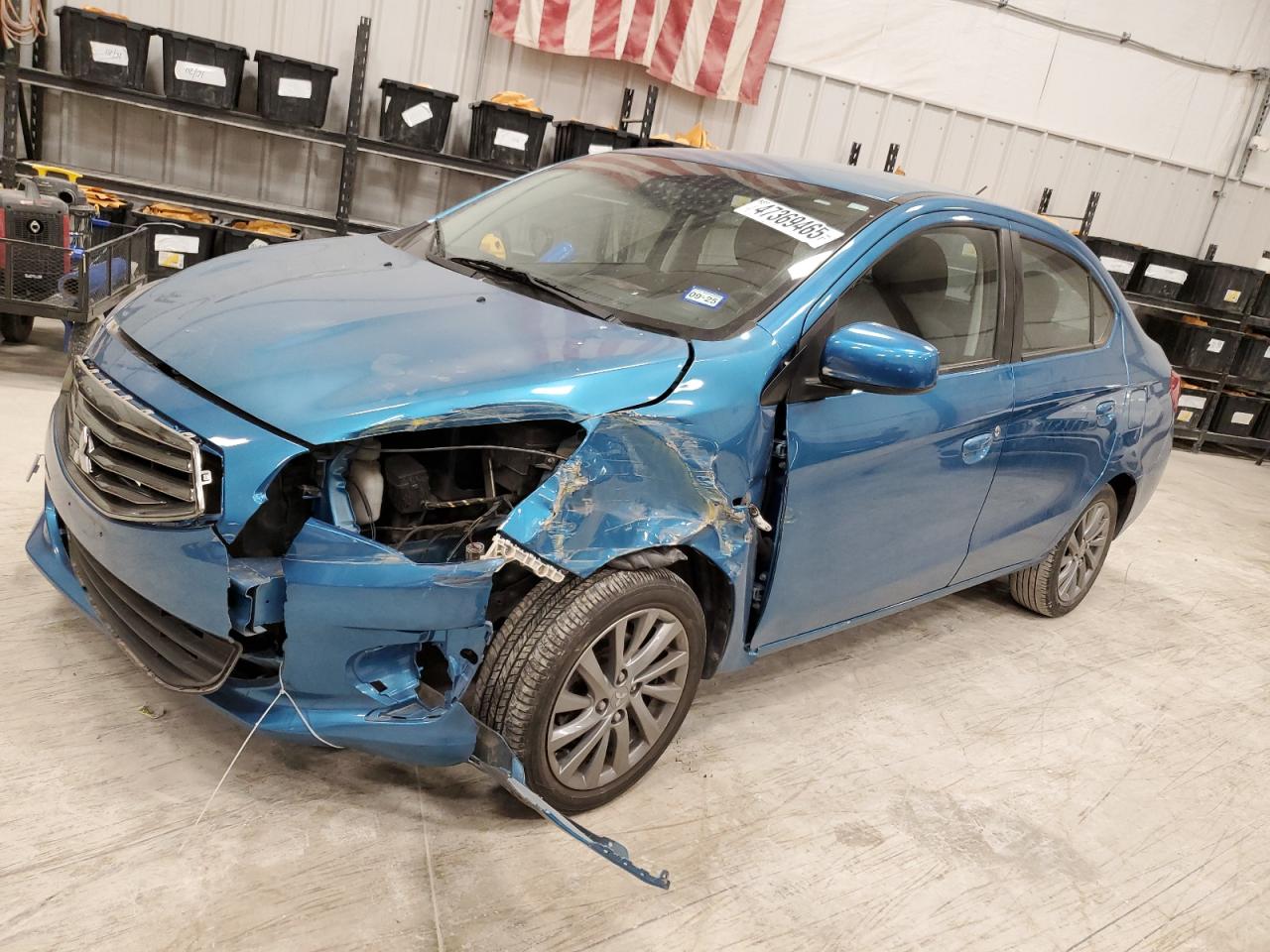 2018 Mitsubishi Mirage G4 Es للبيع في San Antonio، TX - Front End