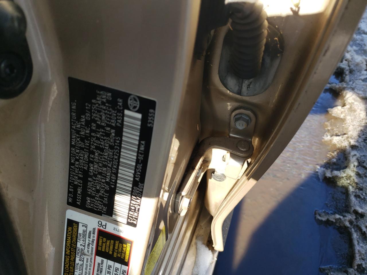 2012 Toyota Camry - Image 12