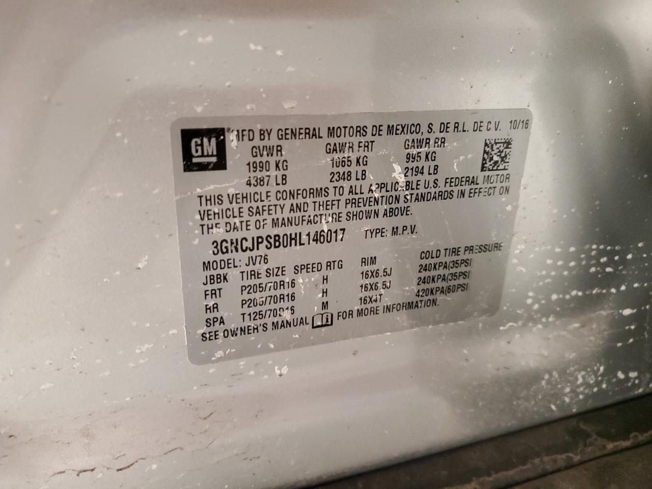 2017 Chevrolet Trax - Image 12