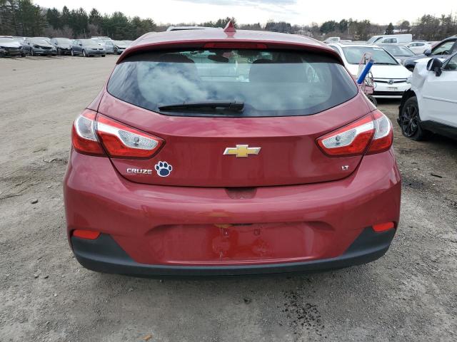  CHEVROLET CRUZE 2018 Red