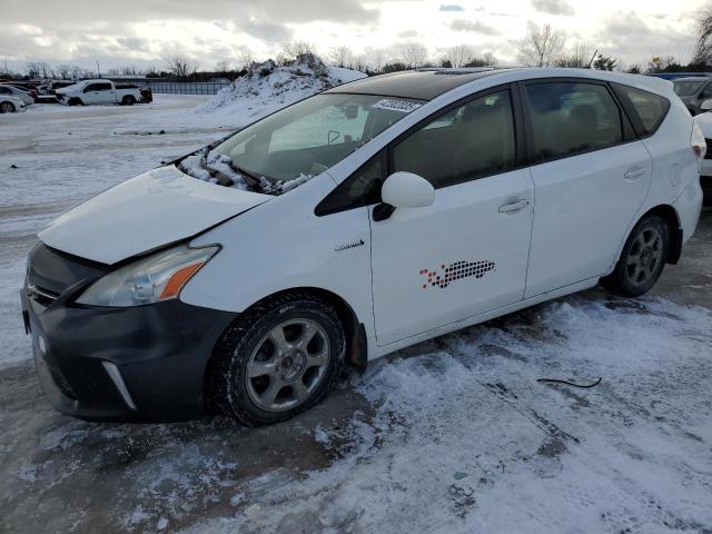 2014 TOYOTA PRIUS V  for sale at Copart ON - LONDON