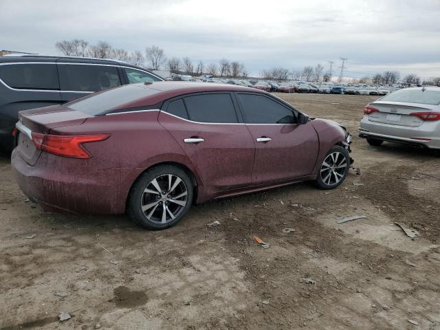  NISSAN MAXIMA 2017 Burgundy