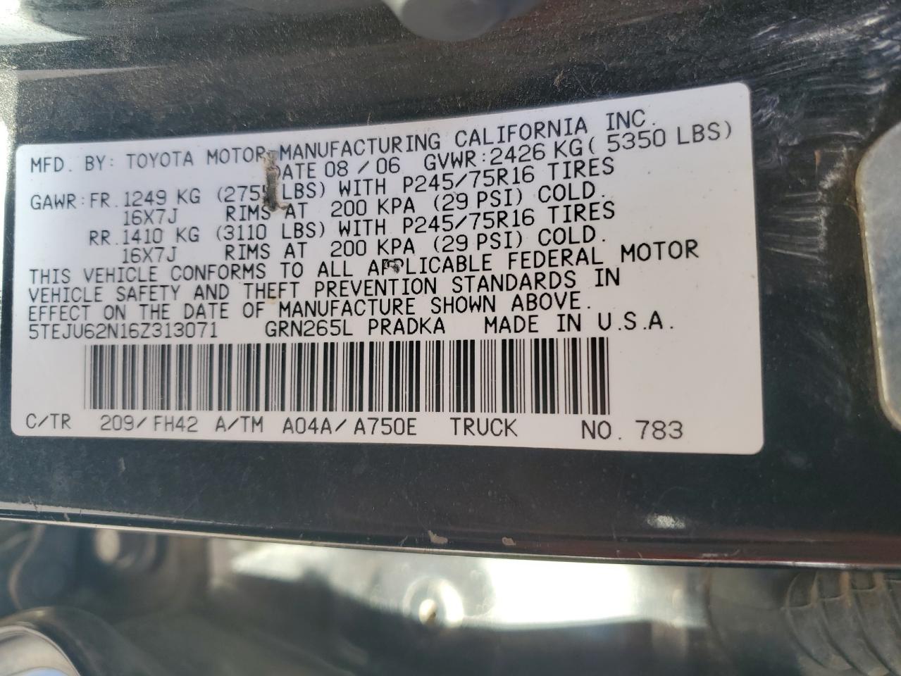 2006 Toyota Tacoma - Image 14